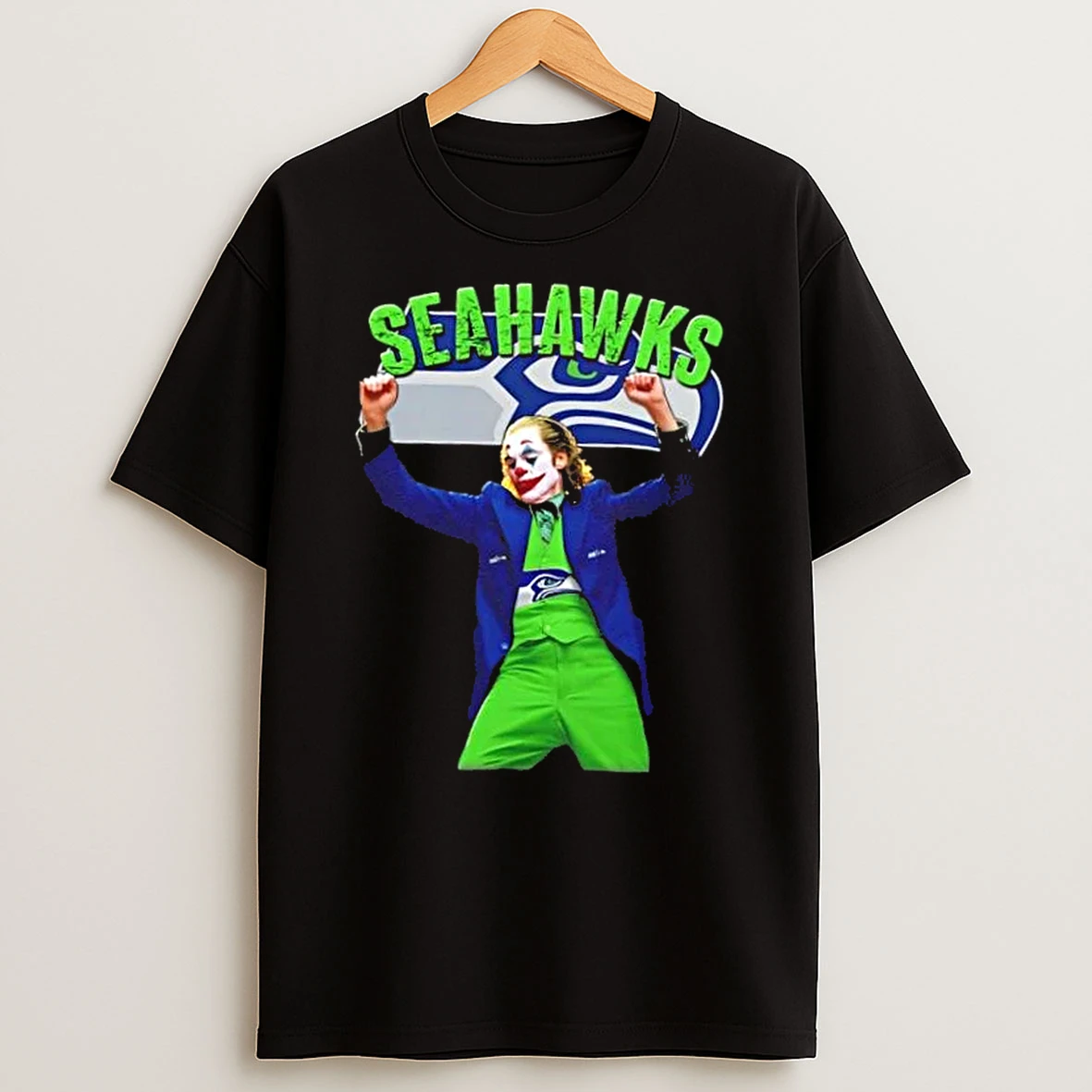 Joker Dancing Seattle Seahawks Football Shirts