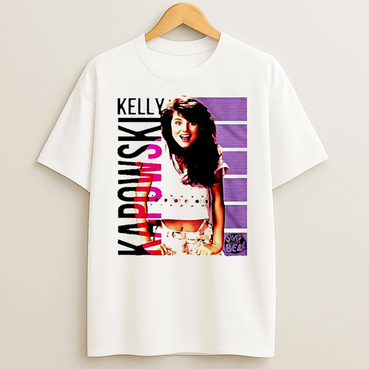 Jon Roser Wearing Kelly Kapowski Shirts