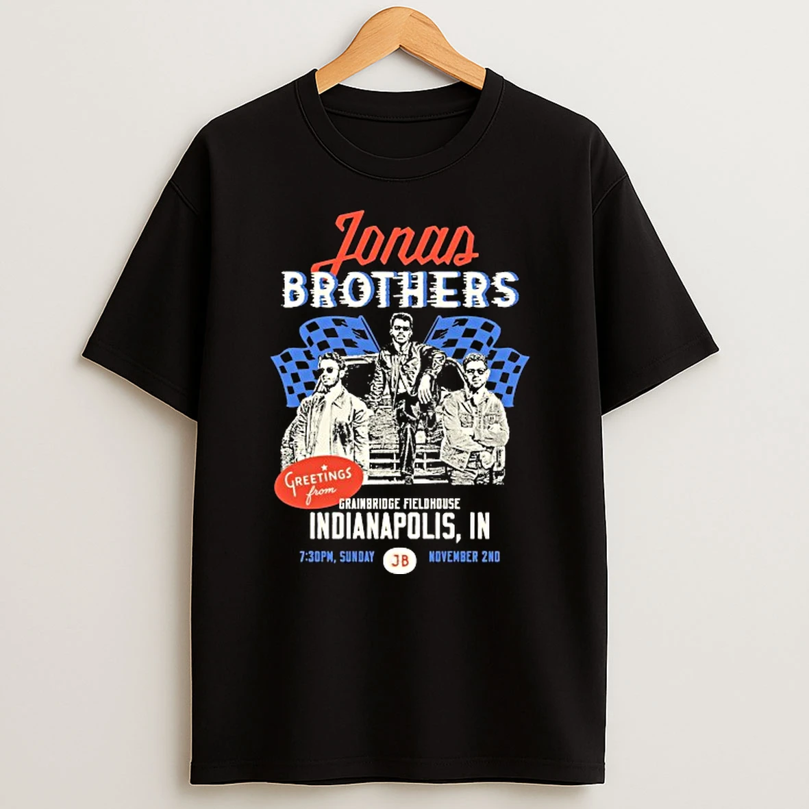Jonas Brothers 11 02 2025 Indianapolis In Gainbridge Fieldhouse Shirts