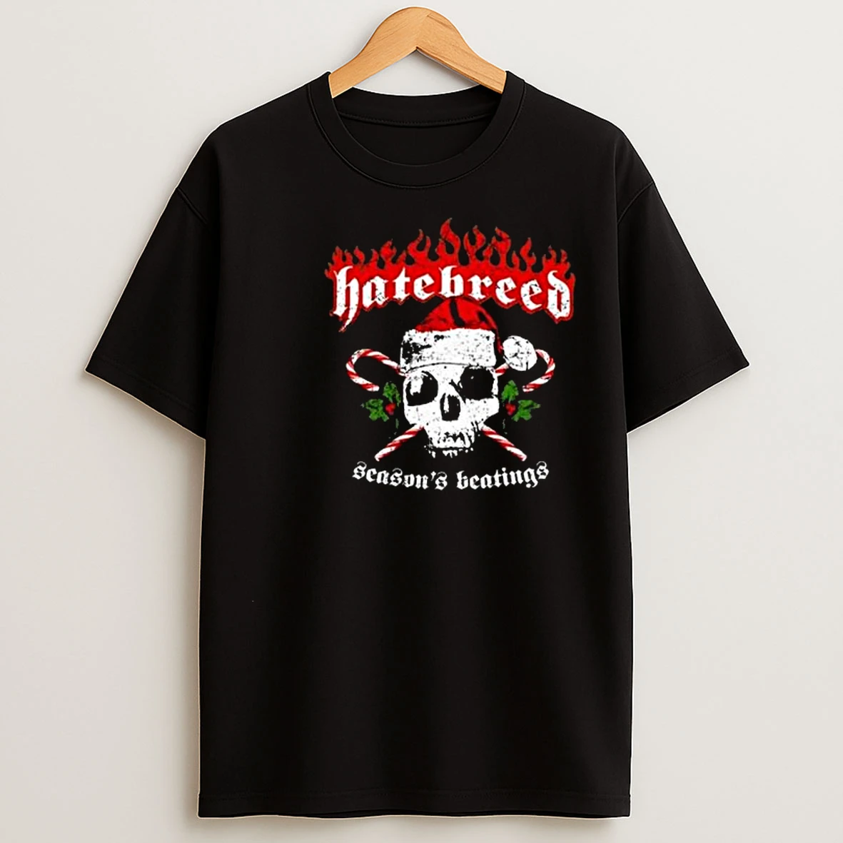 Jonas Brothers A Jonas Christmas Circle Black T Shirts