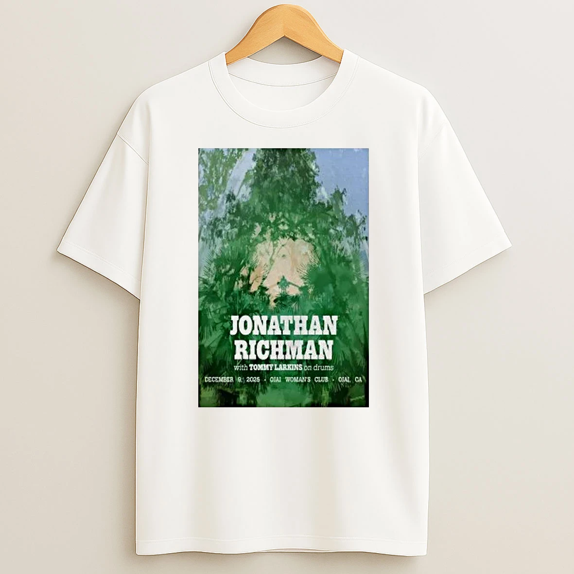 Jonathan Richman Dec 9 2025 Ojai Womans Club In Ojai Ca Shirts
