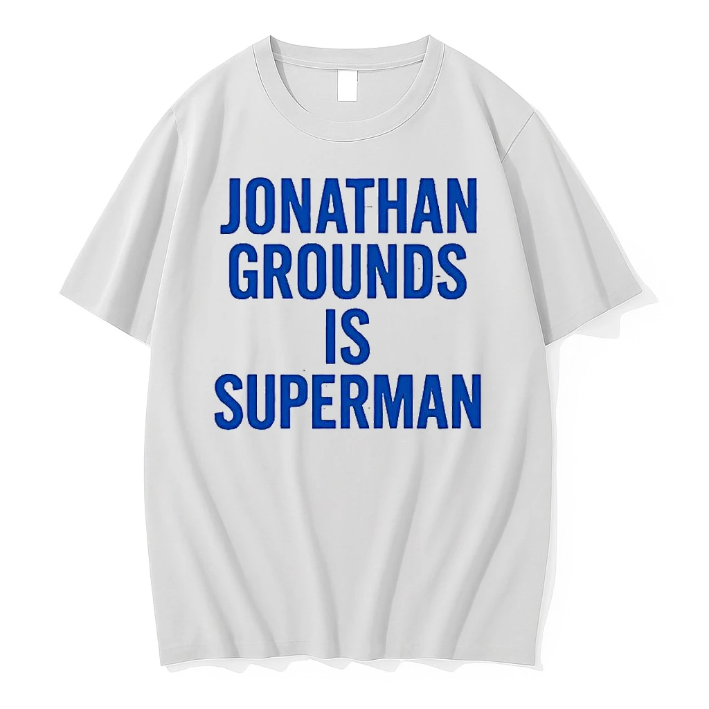 Jonathan Grounds Is Superman Shirts