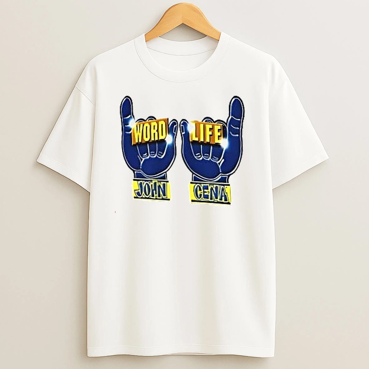 Jonh Cena Word Life Ringer T Shirts