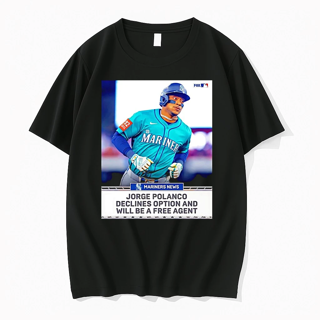 Jorge Polanco Declines Option And Will Be A Free Agent Mariners Shirts