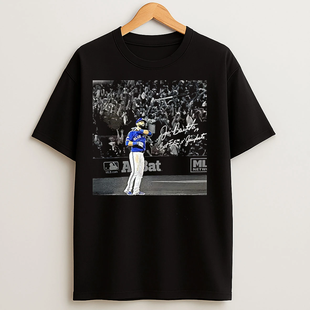 Jose Bautista Los Angeles Dodegers The Bat Flip Signature T Shirts