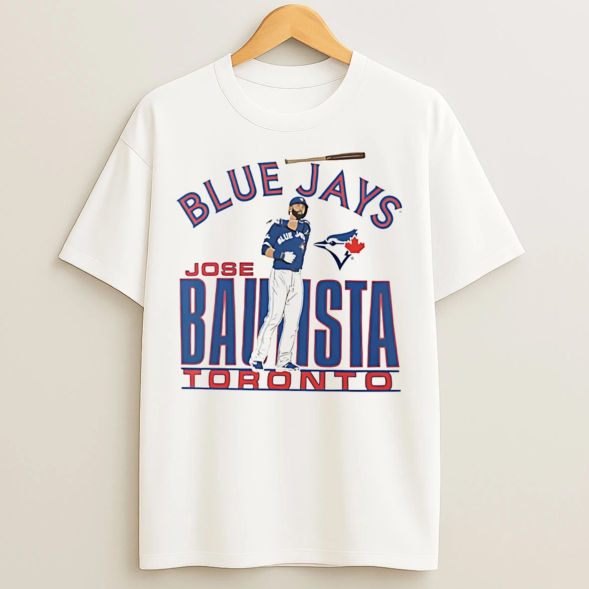Jose Bautista Cooperstown Player Toronto Blue Jays T Shirts