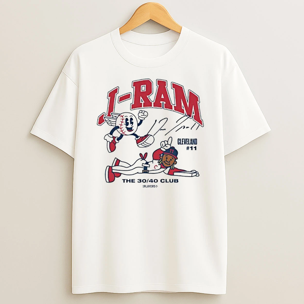 Jose Ramirez J Ram Superstar Cartoon Signature Graphic Shirts