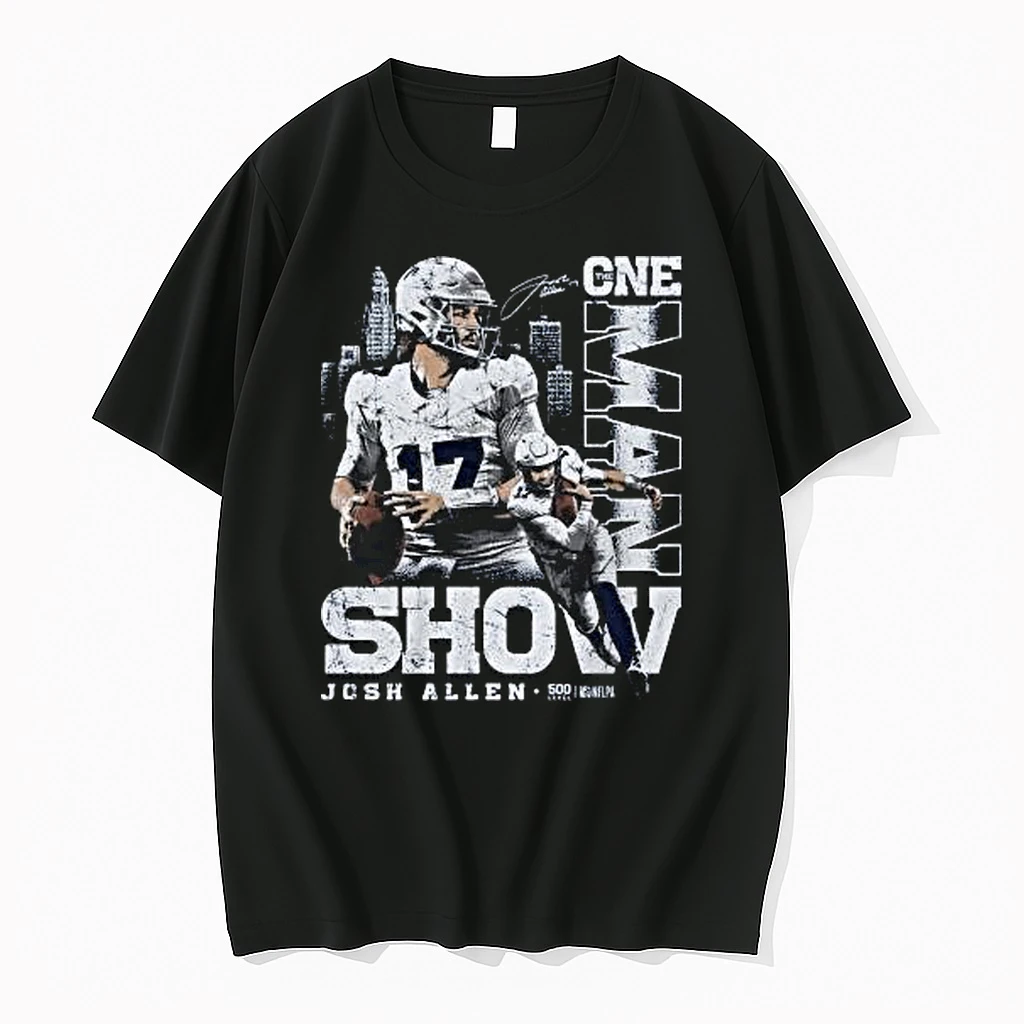 Josh Allen Buffalo One Man Show Signature Shirts