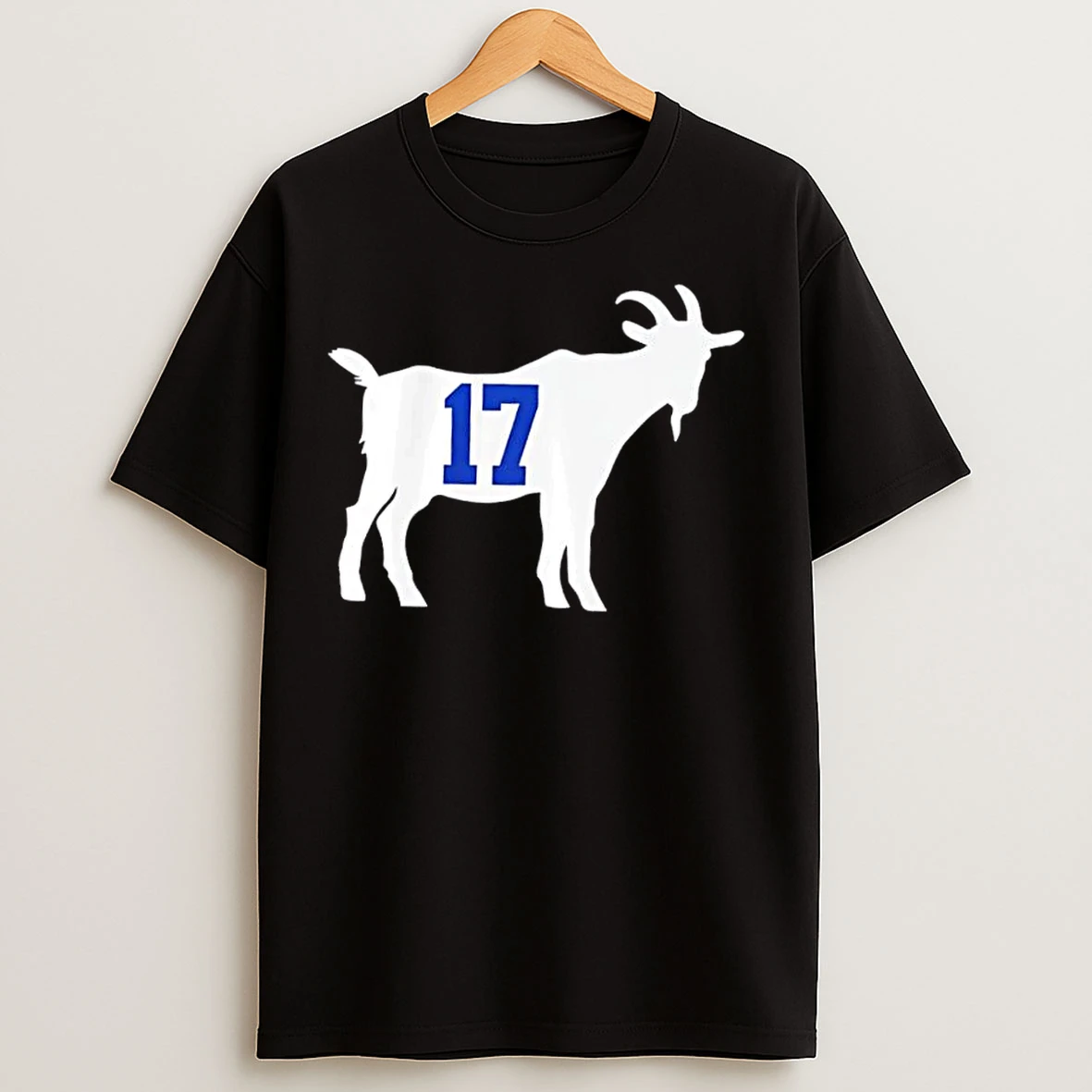 Josh Allen Goat 17 Buffalo Bills Football T Shirts