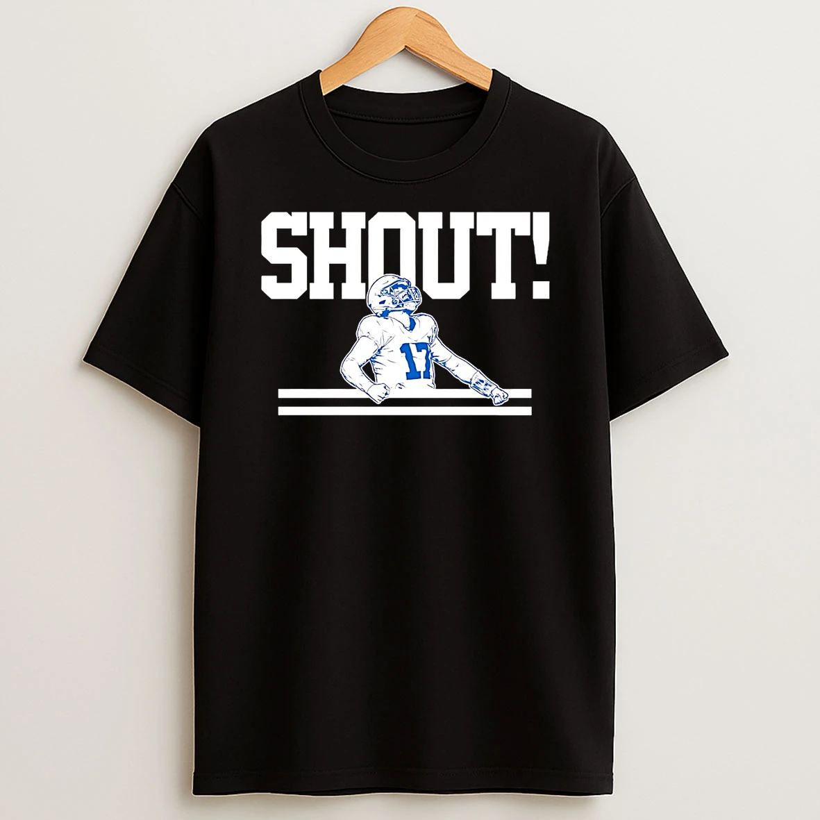 Josh Allen Shout Buffalo Bills Shirts