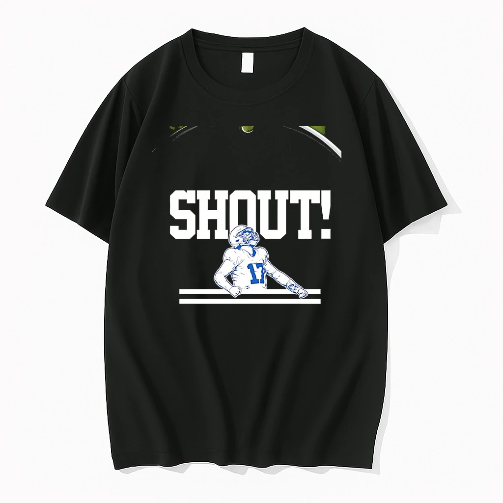 Josh Allen Shout Buffalo Bills Chriast Shirts