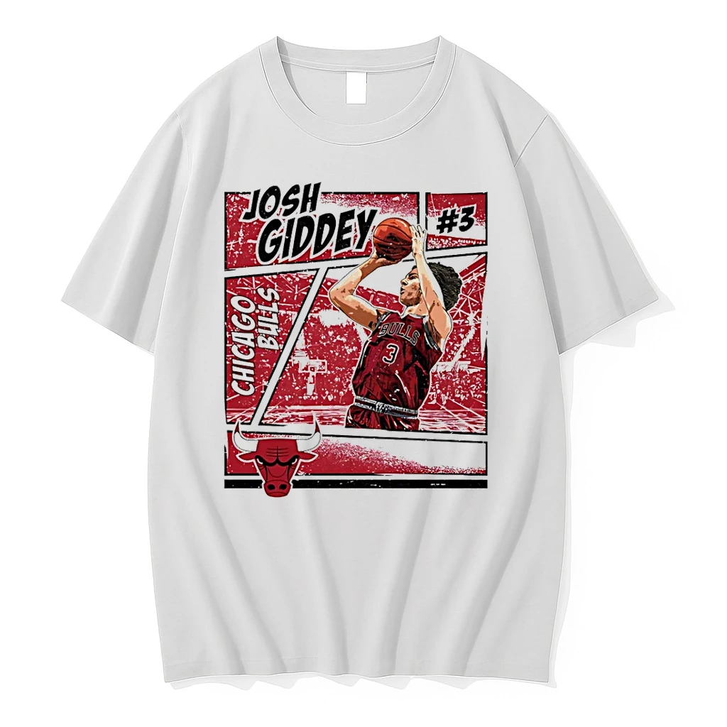 Josh Giddey Chicago Bulls Comic 26 Shirts