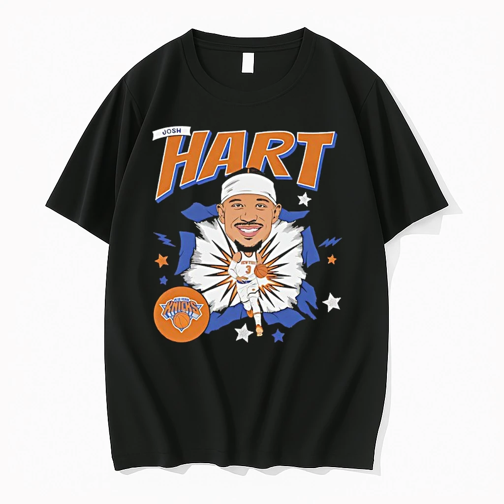 Josh Hart New York Knicks Basketball Player Caricature Shirts