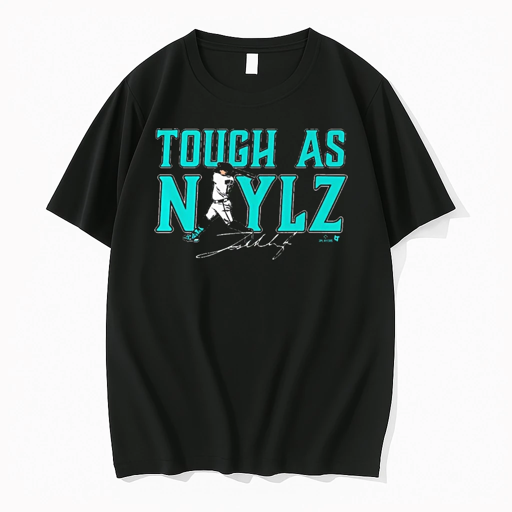 Josh Naylor Tough As Naylz Seattle Mariners Mlb Signature 2025 Shirts