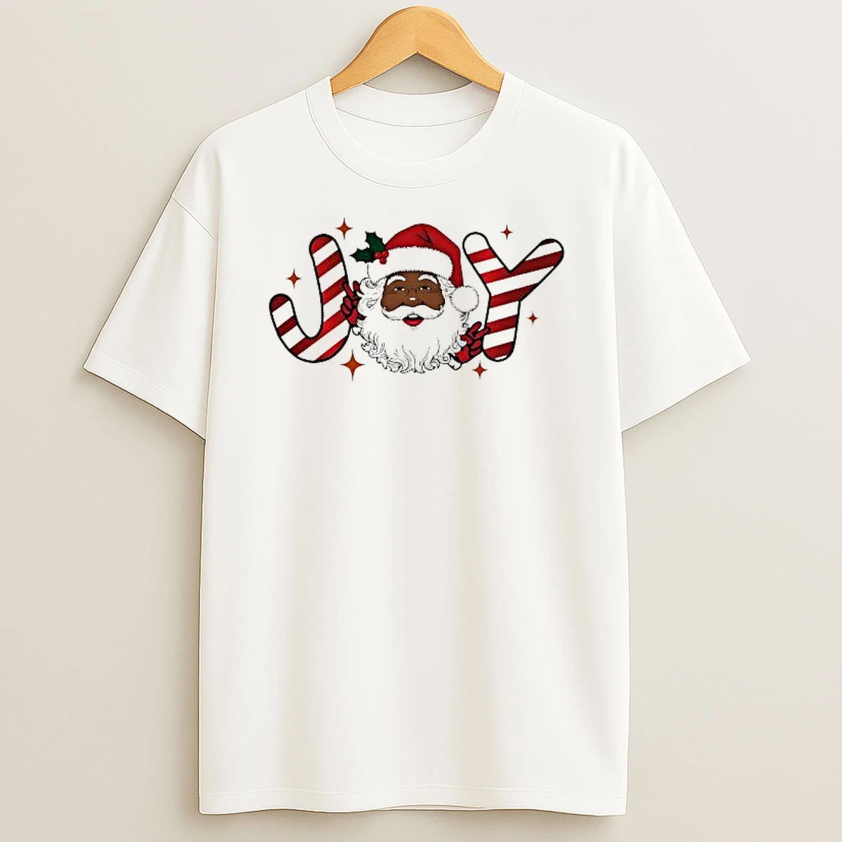 Joy Holiday Santa Christmas Trends Stylish Shirts