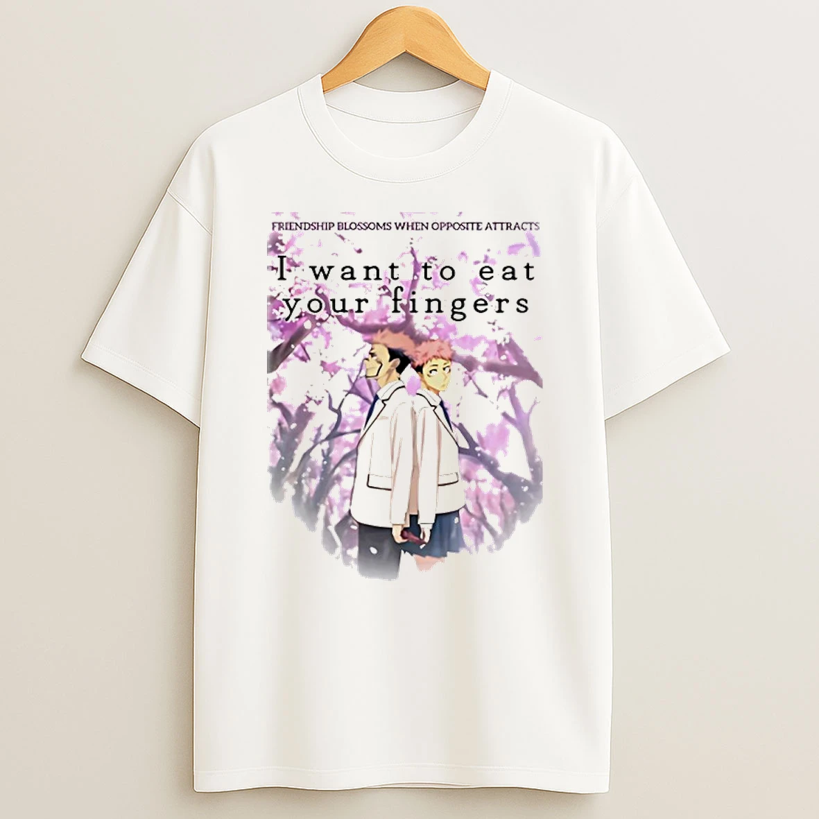 Jujutsu Kaisen I Want To Eat Your Fingers Shirts