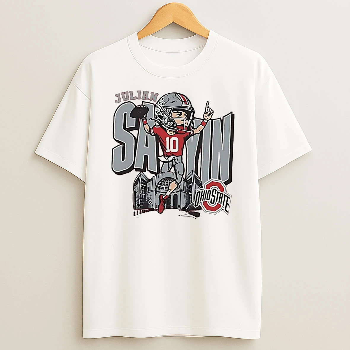 Julian Sayin Caricature Ohio State Buckeyes Shirts