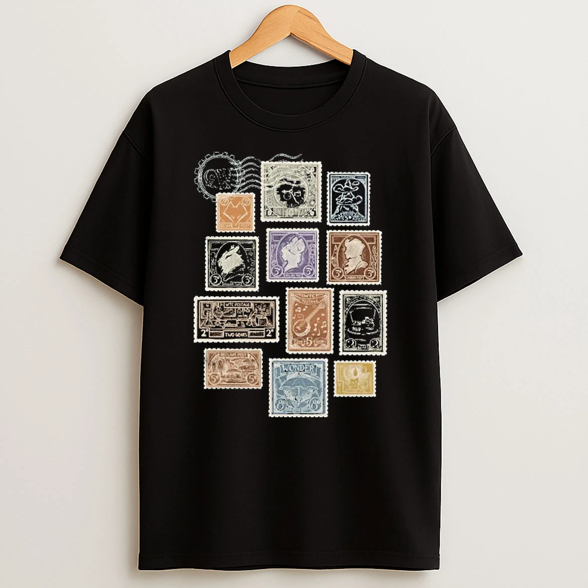 Just Roll With It Wonderlust Stamp Shirts