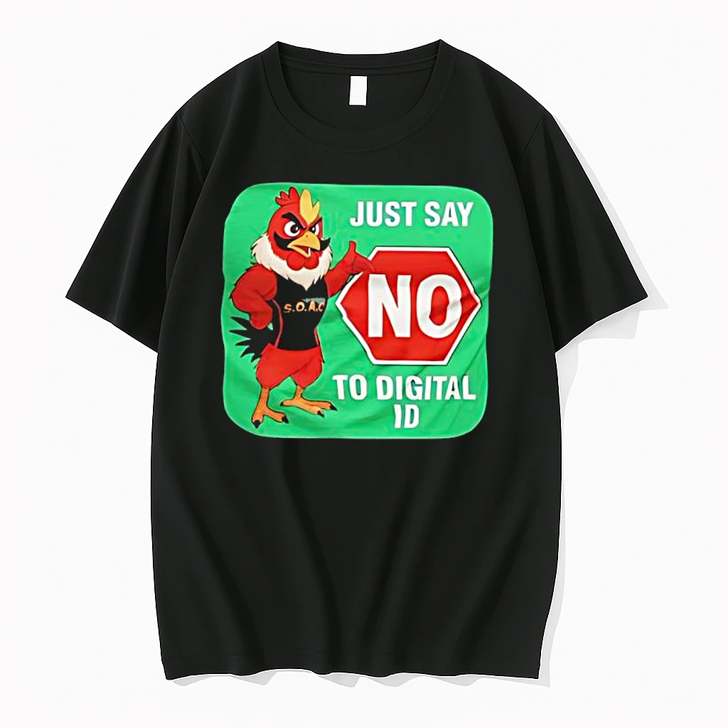 Just Say No To Digital Id Red Rooster S O A C Shirts