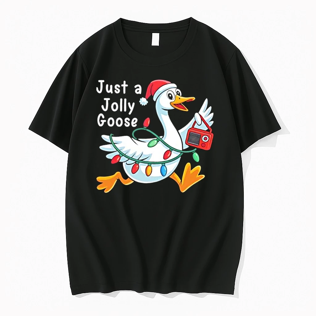 Just A Jolly Goose Christmas Shirts