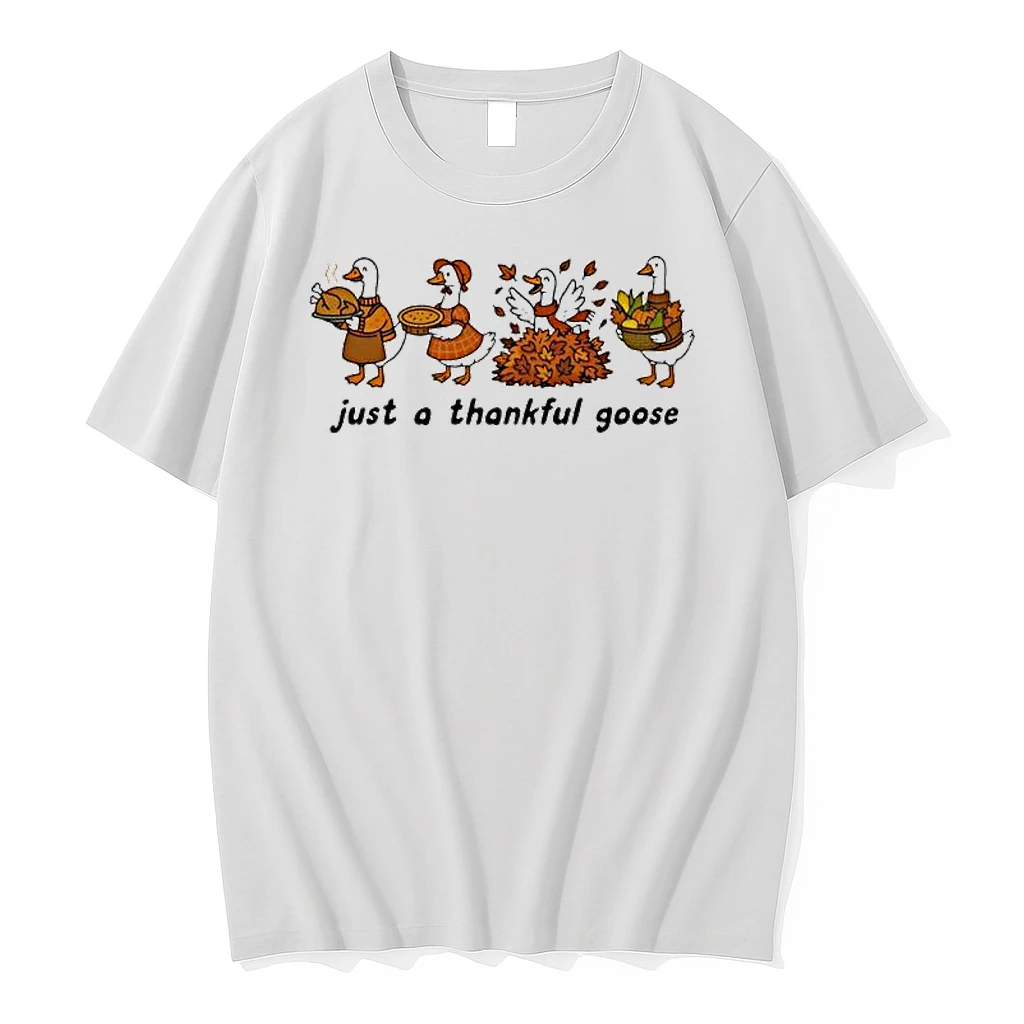 Just A Thankful Goose Auturm Shirts
