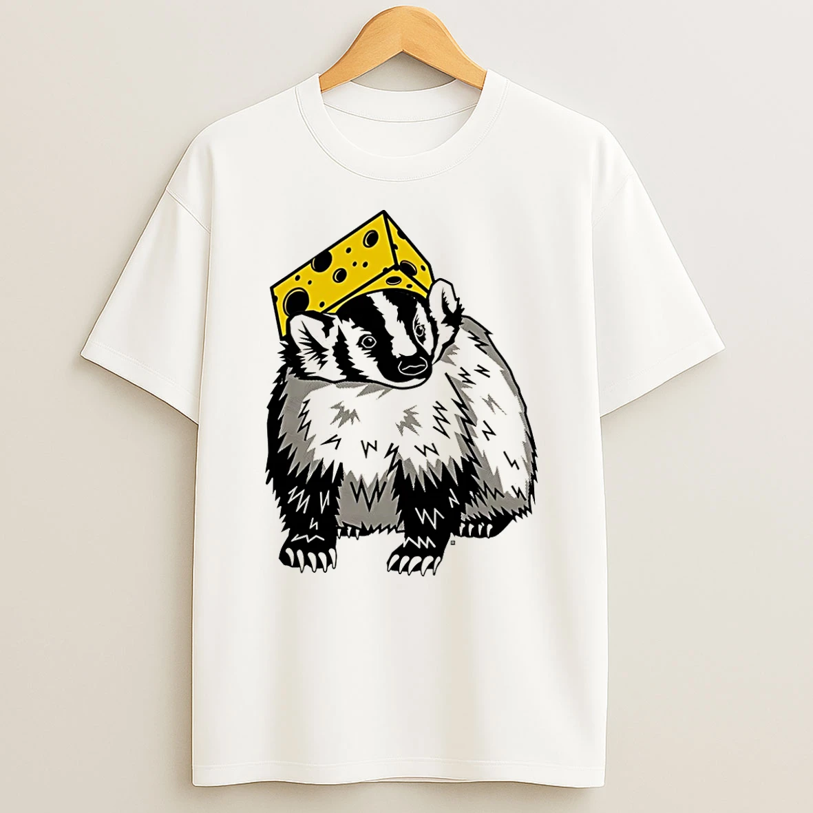 Just A Badger With Some Cheese Shirts