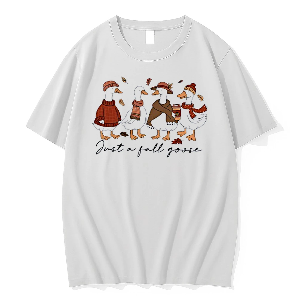 Just A Thankful Goose Thanksgiving Shirts