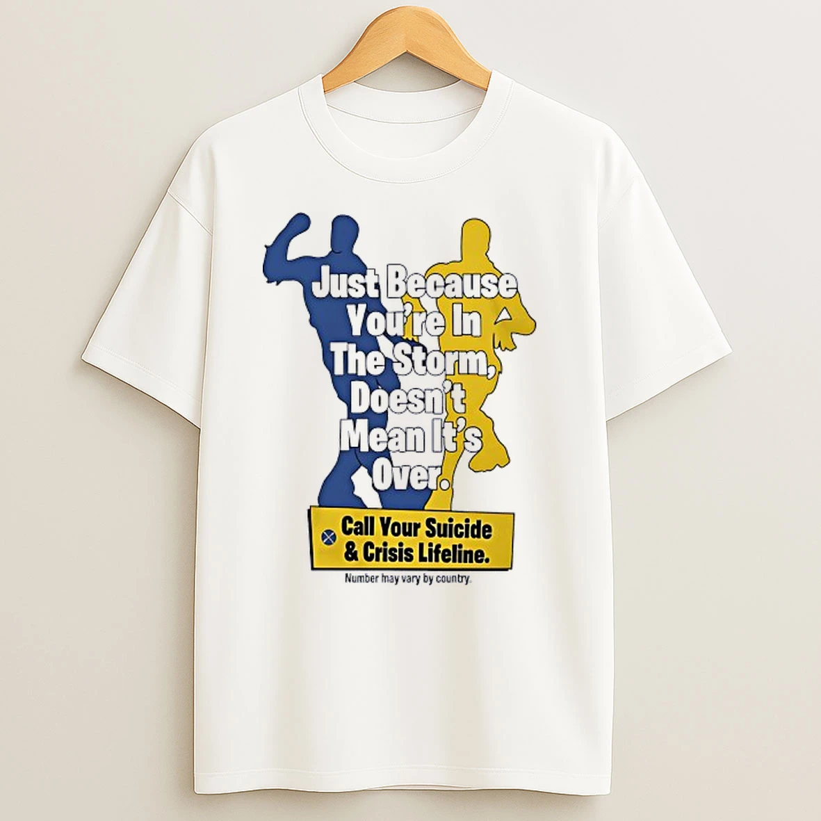 Just Because Youre In The Storm Doesnt Mean Its Over T Shirts