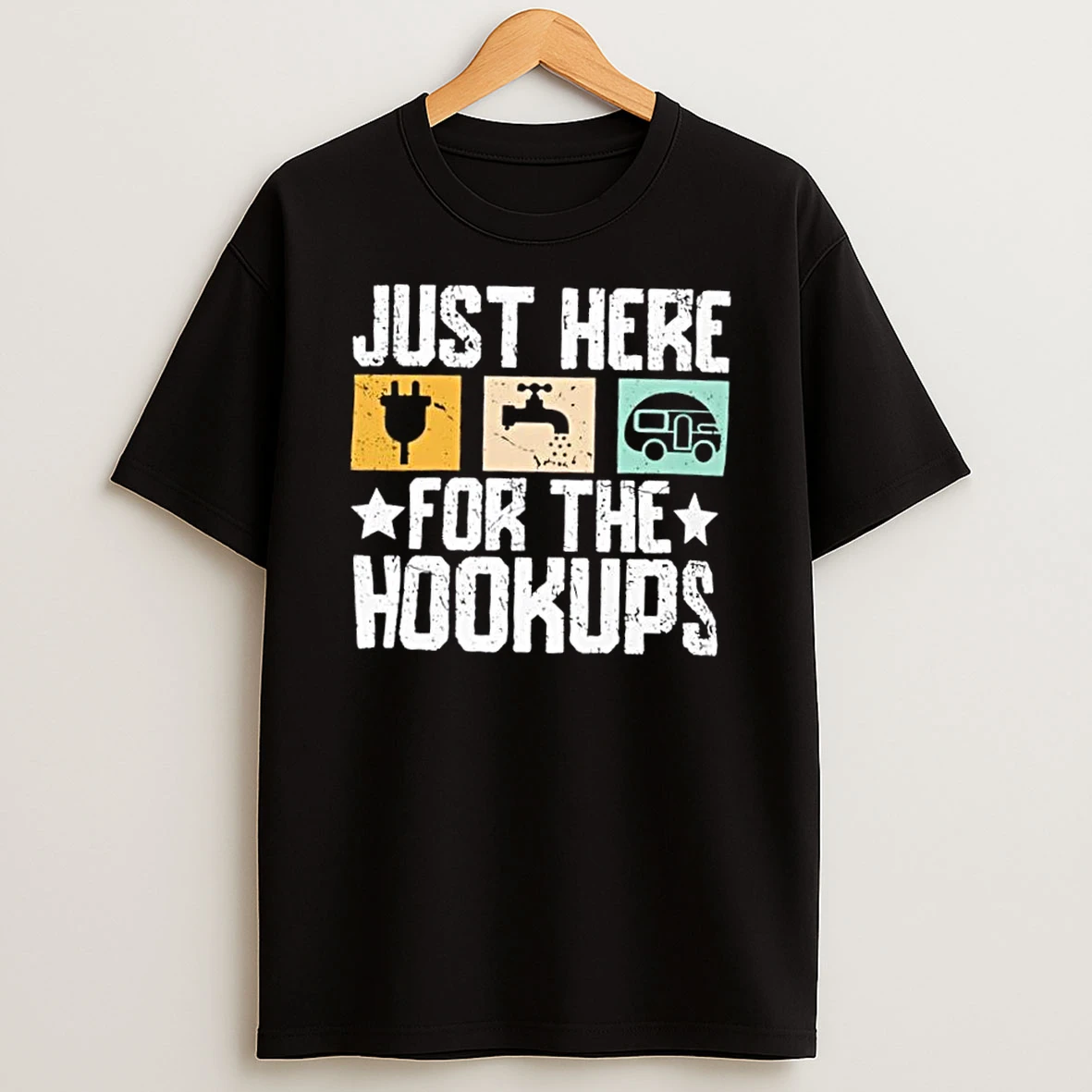 Just Here For The Hookups Vintage Shirts