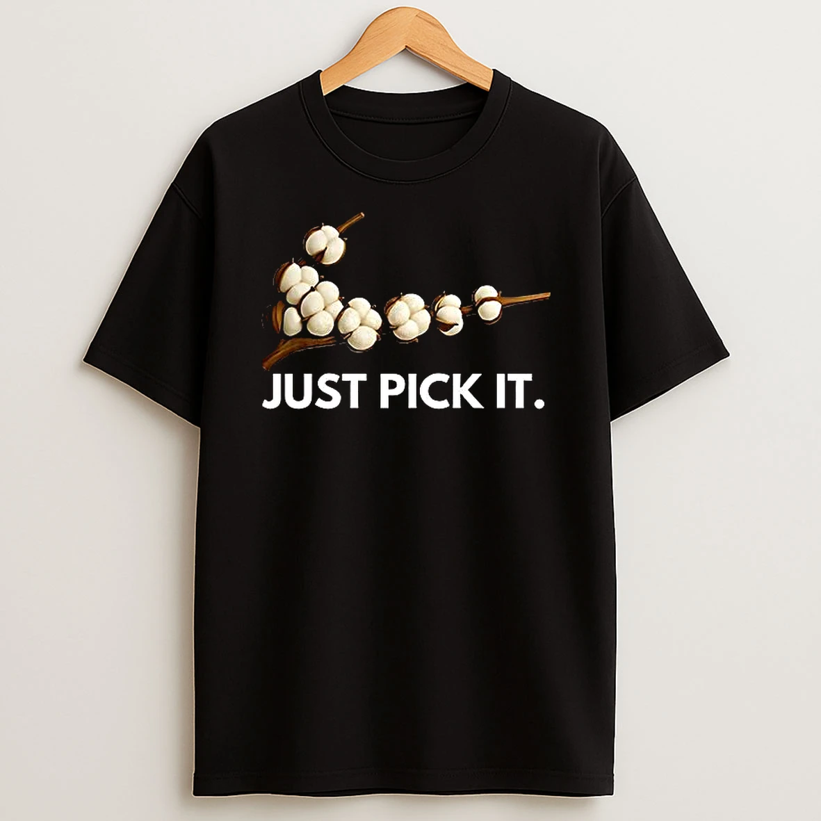 Just Pick It Cotton Branch Shirts