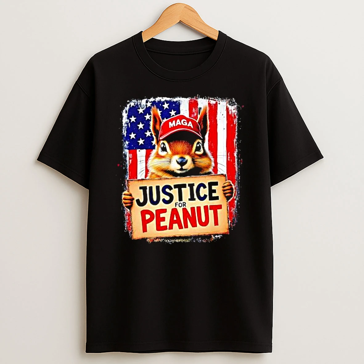 Justice For Peanut The Squirrel Peanut Squirrel Maga Shirts