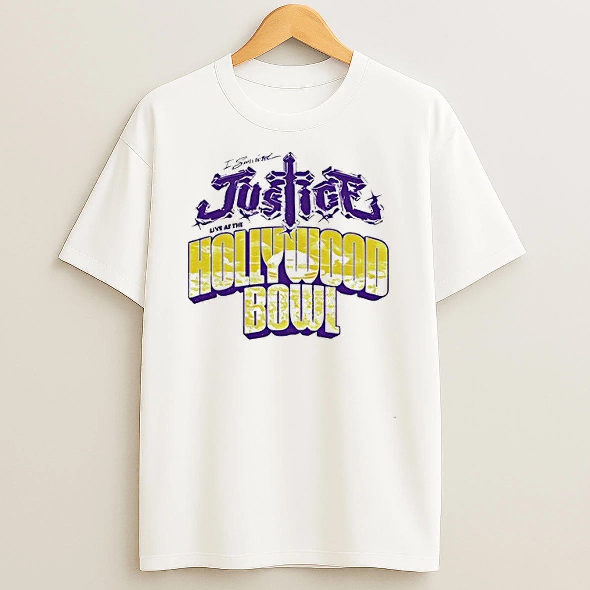 Justice I Survived Live In Hollywood Bowl Sword Shirts