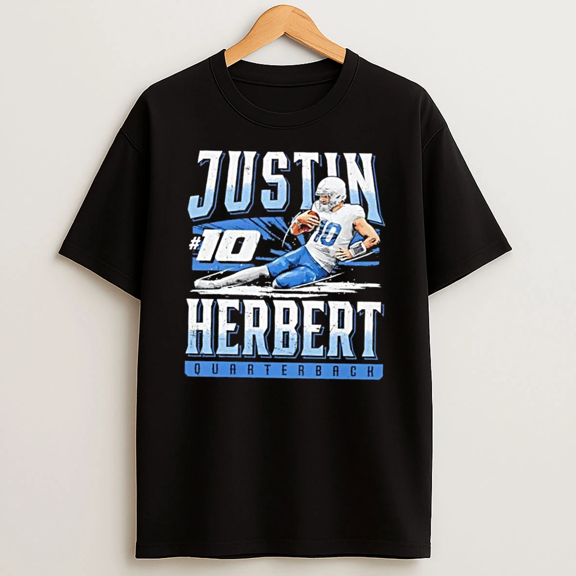 Justin Herbert Los Angeles Chargers Slide Shirts