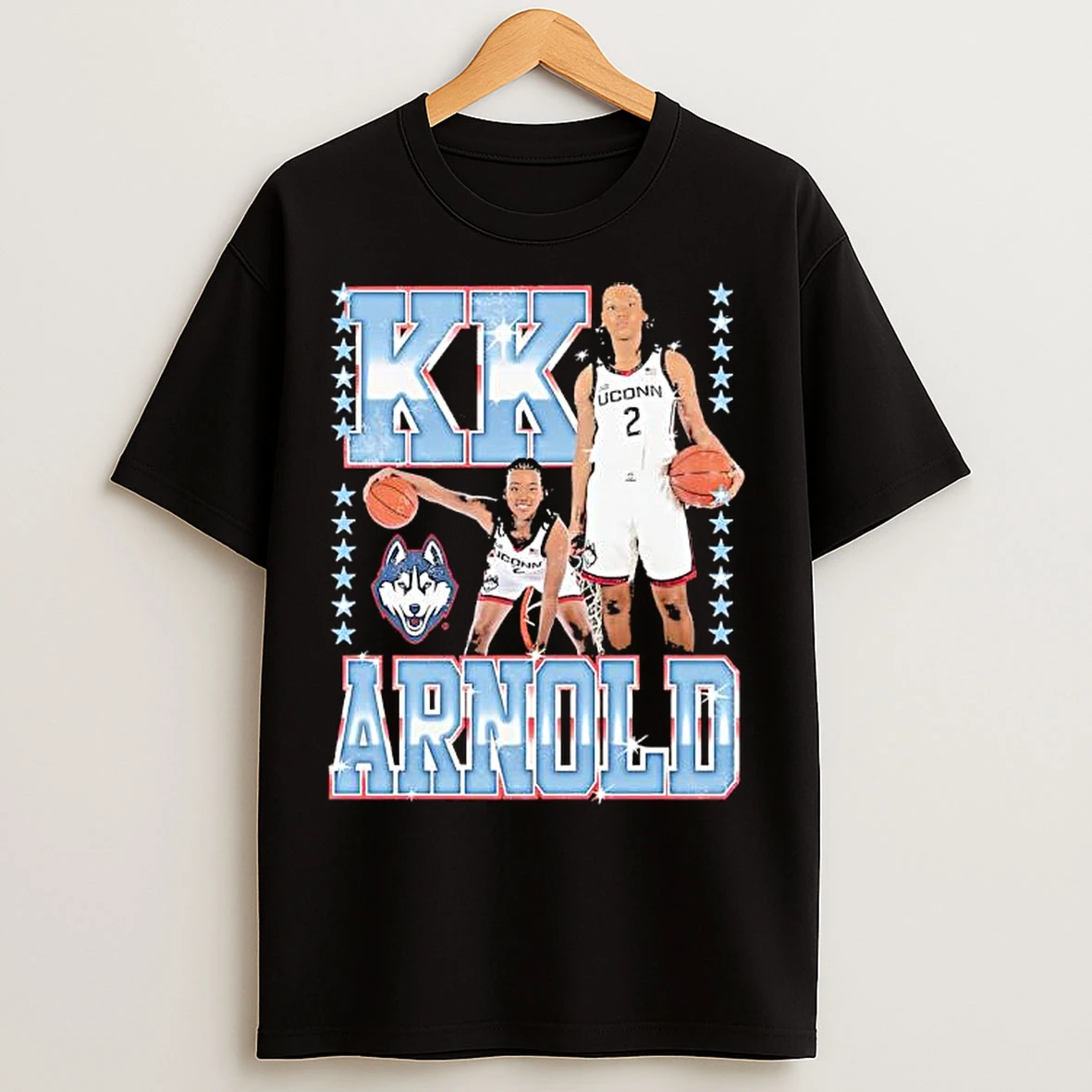 Kk Arnold Uconn Huskies Womens Basketball Player T Shirts