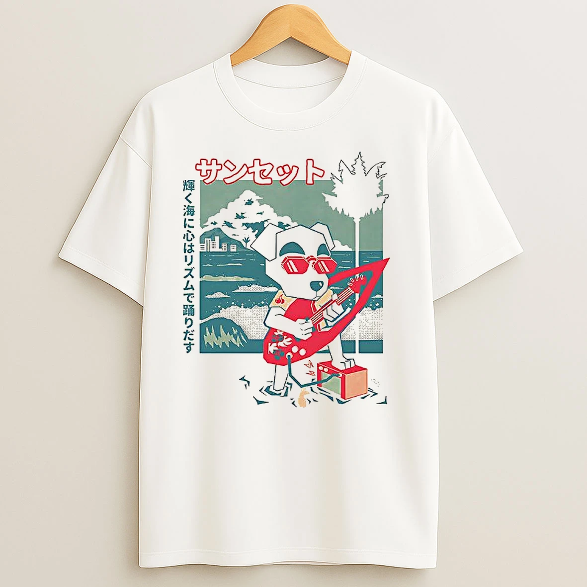 Kk Slider Animal Crossing Sunset Strings Video Game T Shirts