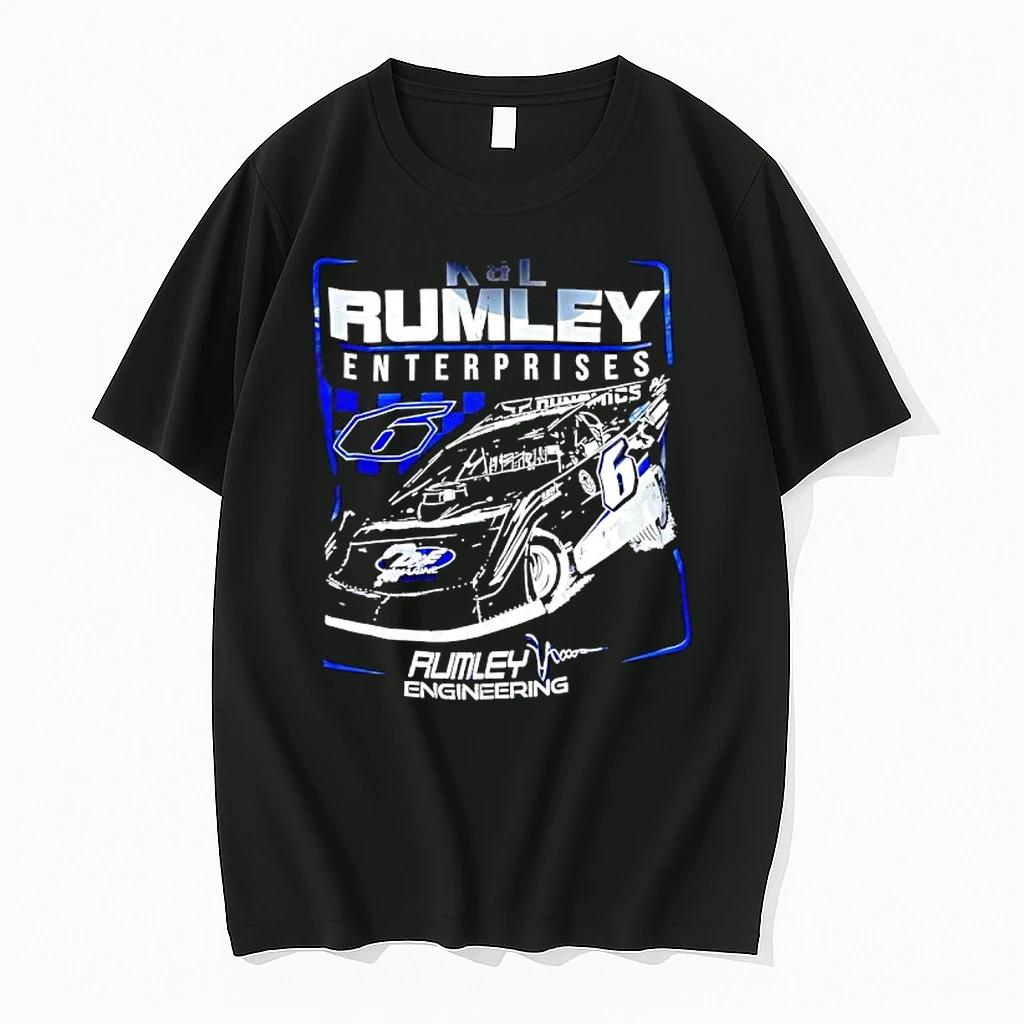 Kl Rumley Enterprises Number 6 Race Car Graphic Shirts