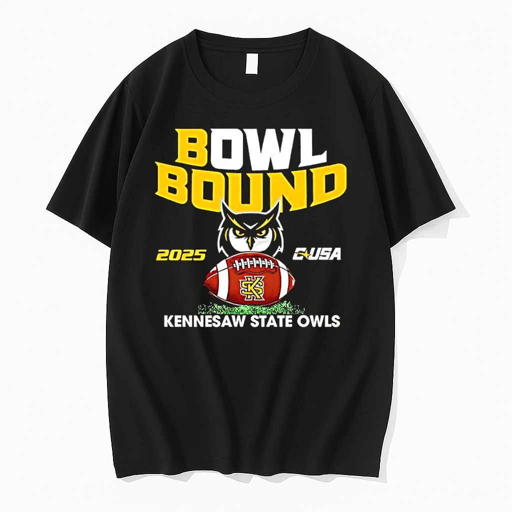 Ksu Kennesaw State Owls 2025 Bowl Bound Shirts