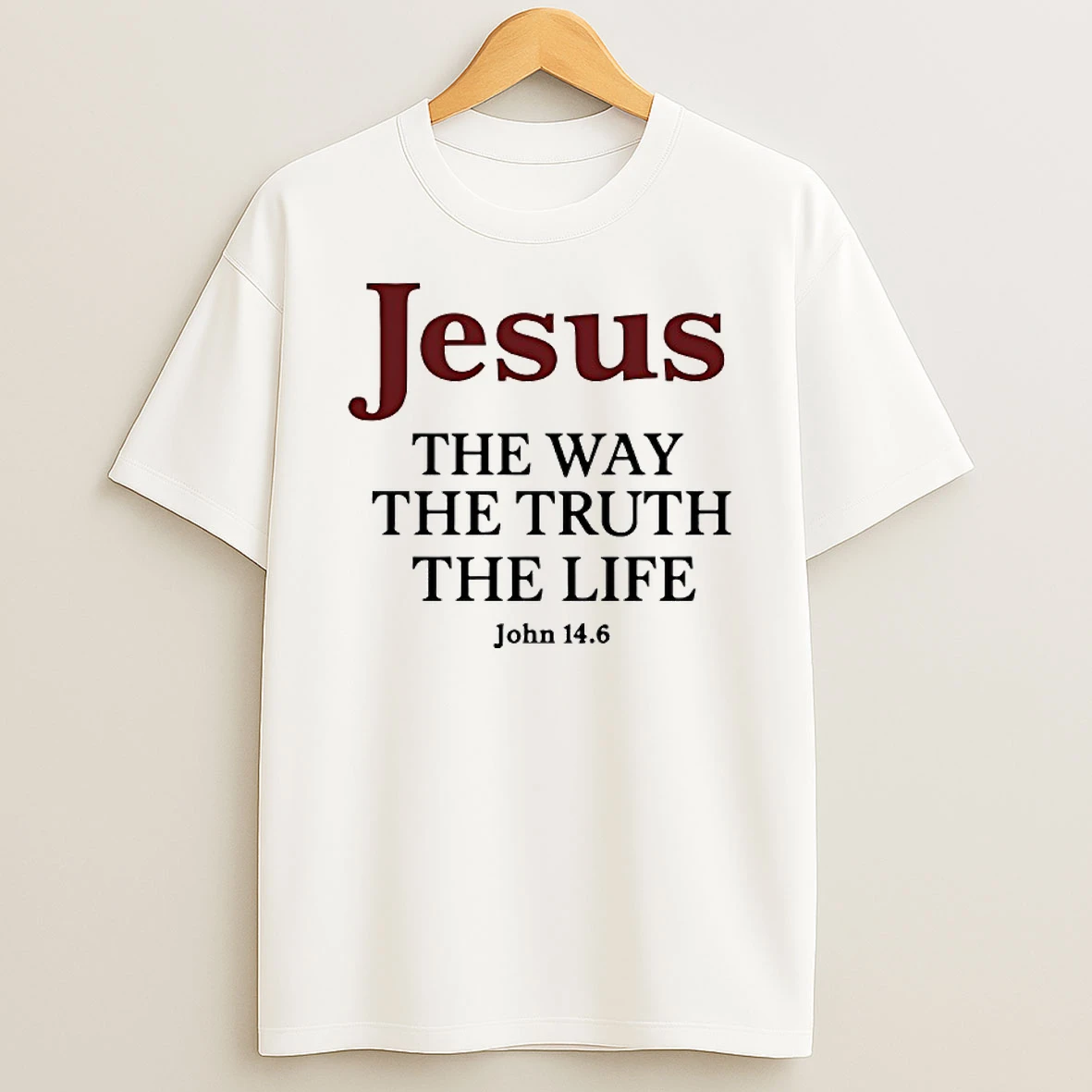 Kai Cenat Wearing Jesus The Way The Truth The Life John 14 6 Shirts