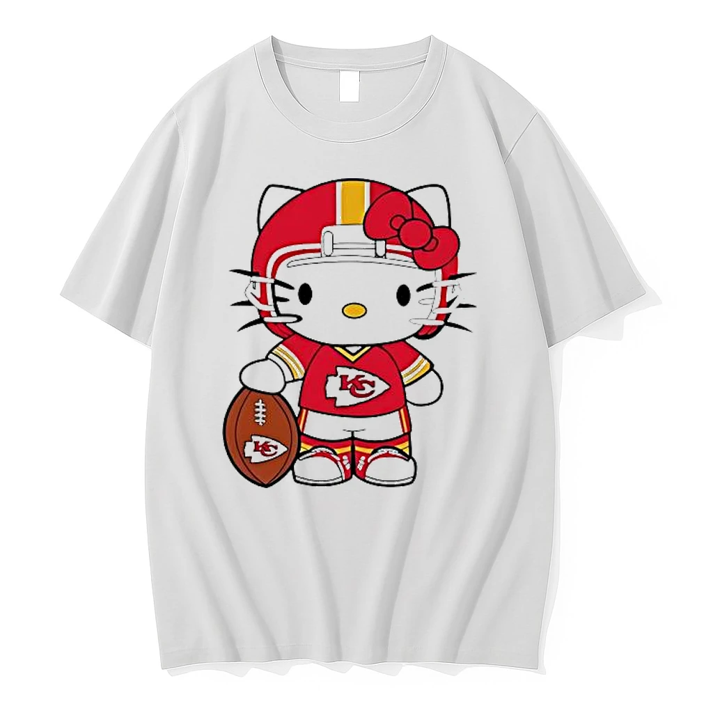 Kansas City Chiefs Hello Kitty 2025 Nfl Christmas Gameday Shirts