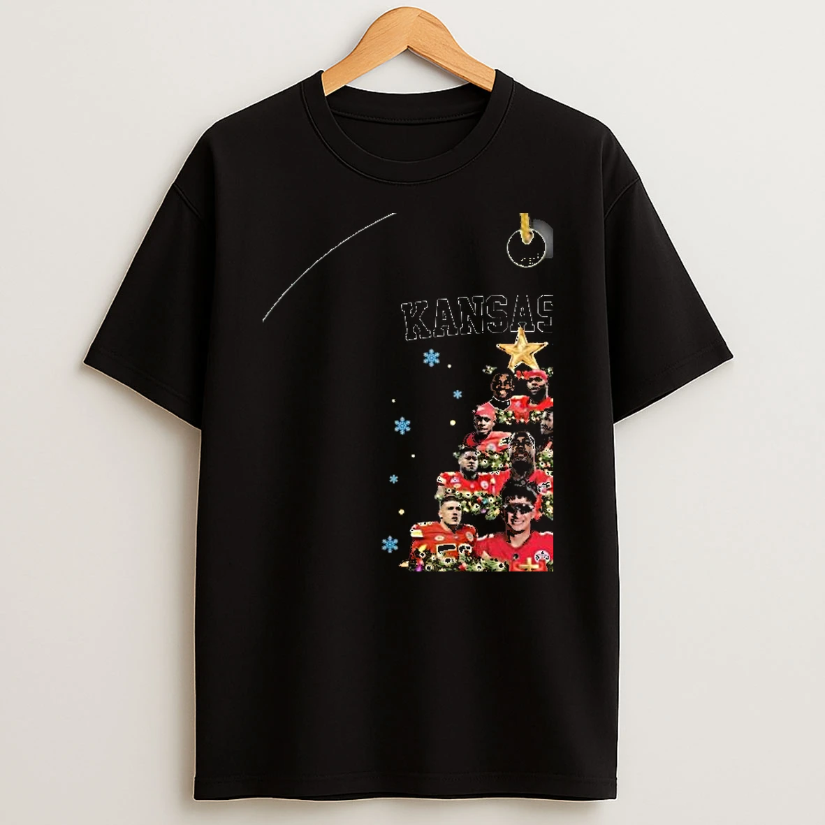 Kansas City Chiefs Merry Kingdom Christmas Tree 2025 Shirts
