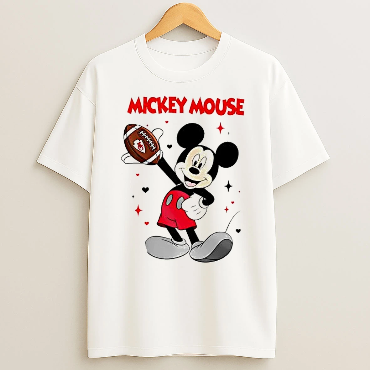 Kansas City Chiefs Mickey Mouse Player 2025 Shirts