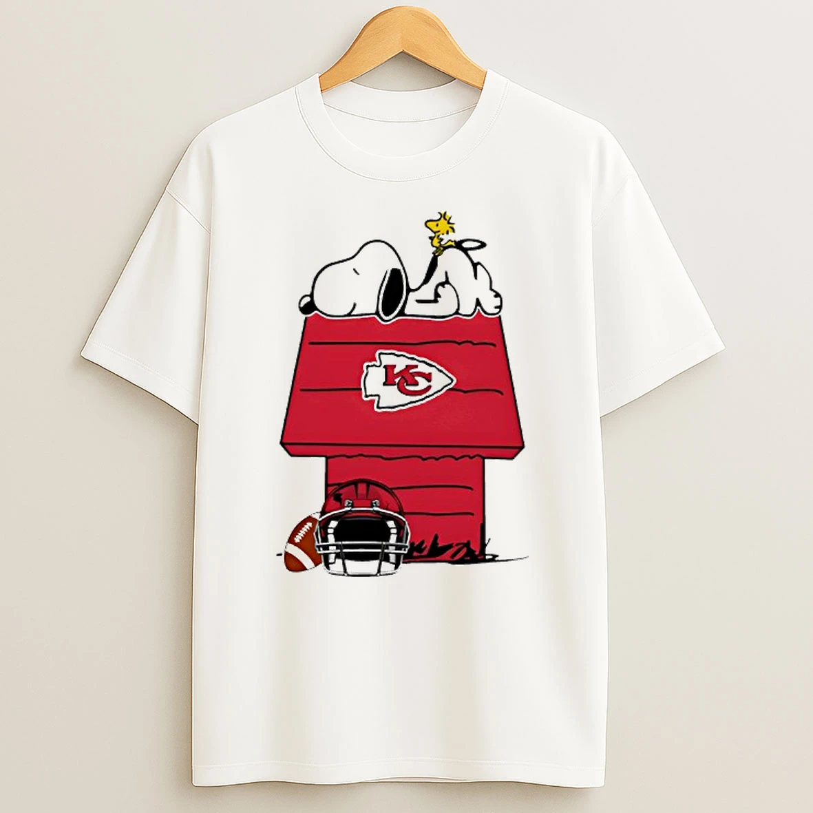 Kansas City Chiefs Snoopy The Peanuts Football Shirts