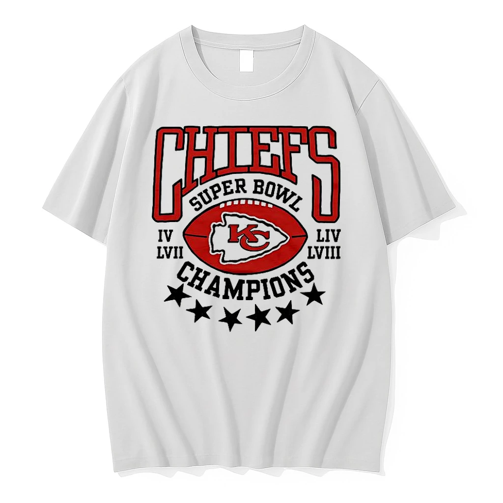 Kansas City Chiefs Football 4 Time Super Bowl Champions Shirts