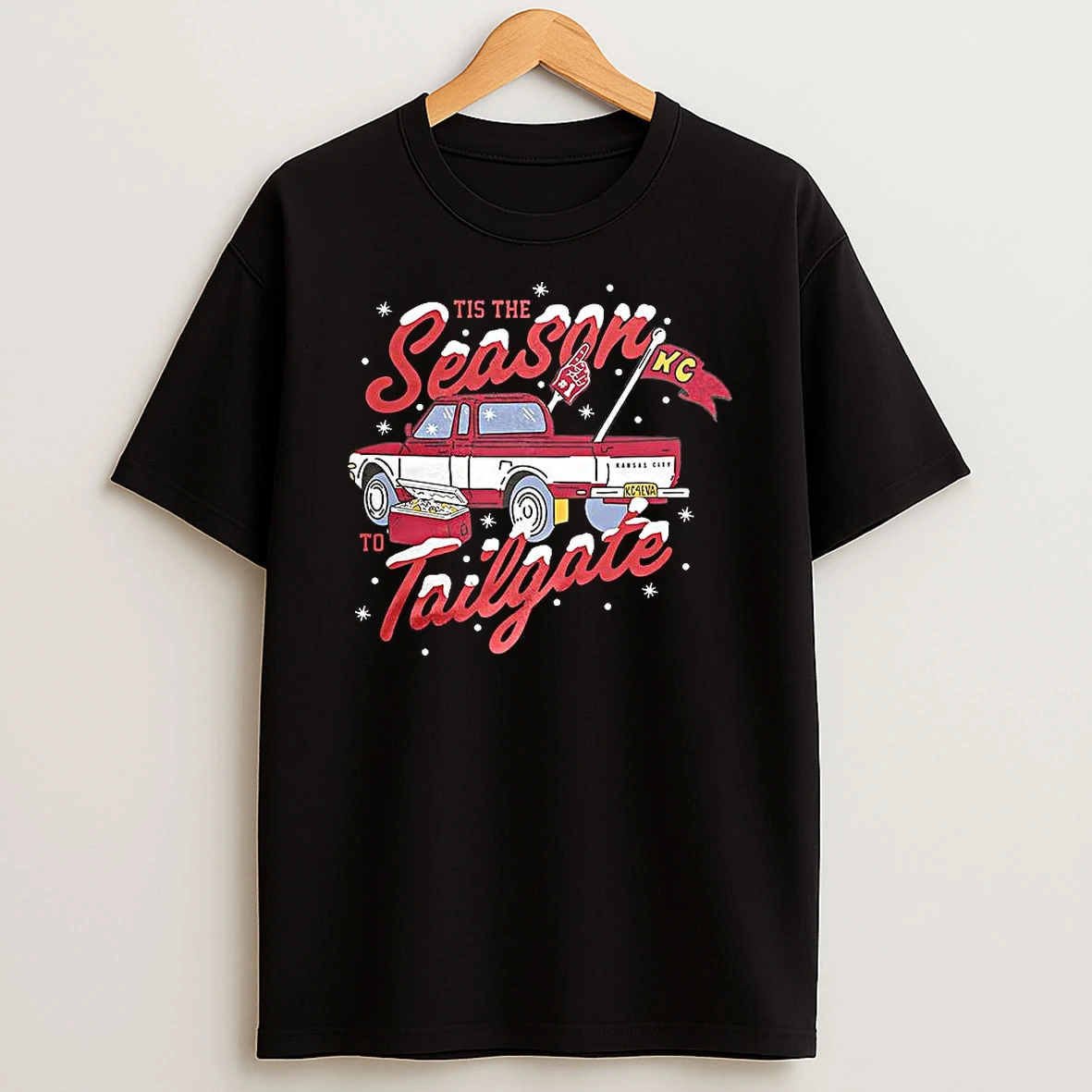 Kansas City Chiefs Football Tis The Season To Tailgate Pickup Truck Shirts