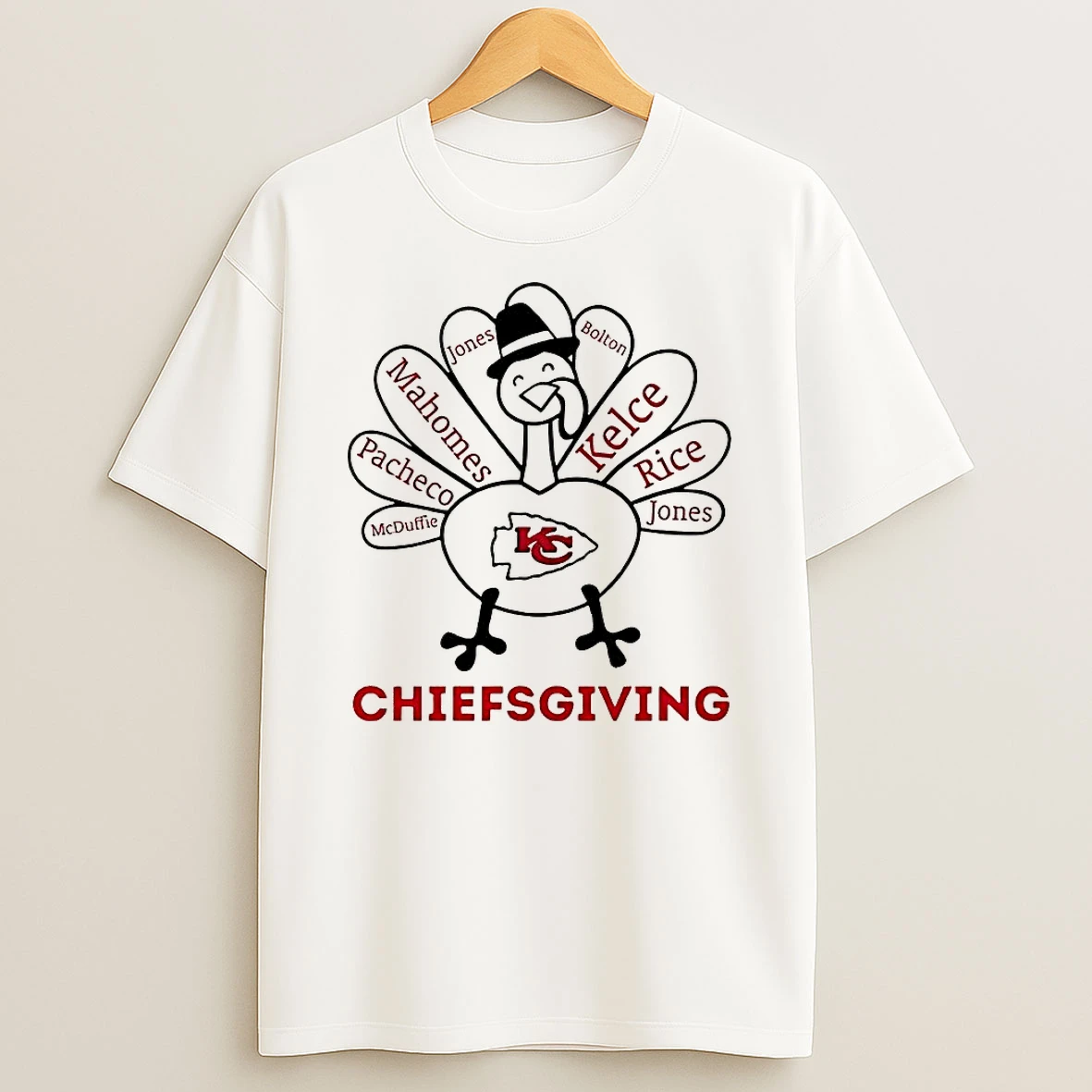 Kansas City Chiefs Turkey Chiefsgiving Thanksgiving With Heroes Shirts