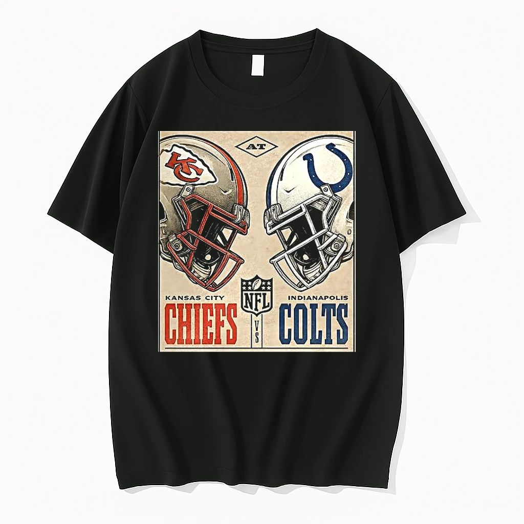 Kansas City Chiefs Vs Indianapolis Colts Nfl 2025 Helmet Shirts
