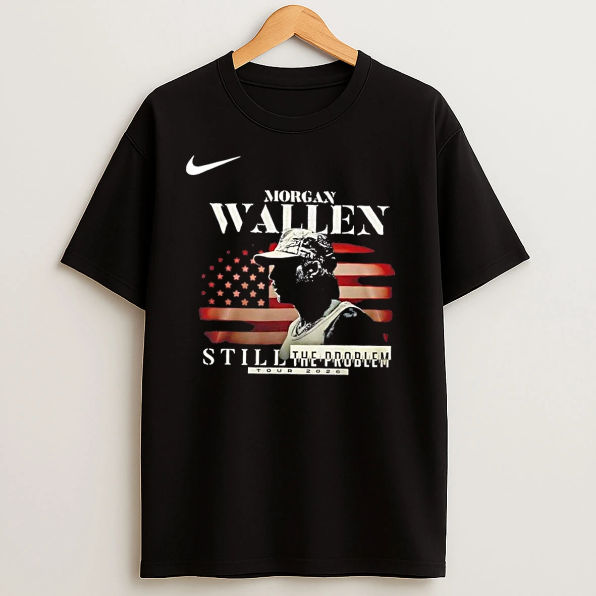 Kansas City Chiefs X Morgan Wallen Still The Problem Tour 2026 2 Sided T Shirts