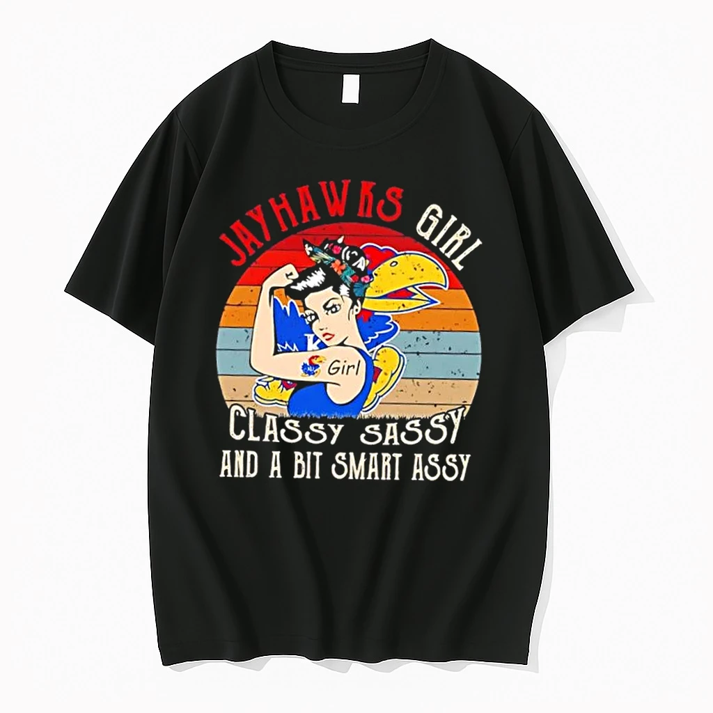 Kansas Jayhawks Girl Classy Sassy And A Bit Smart Assy Shirts