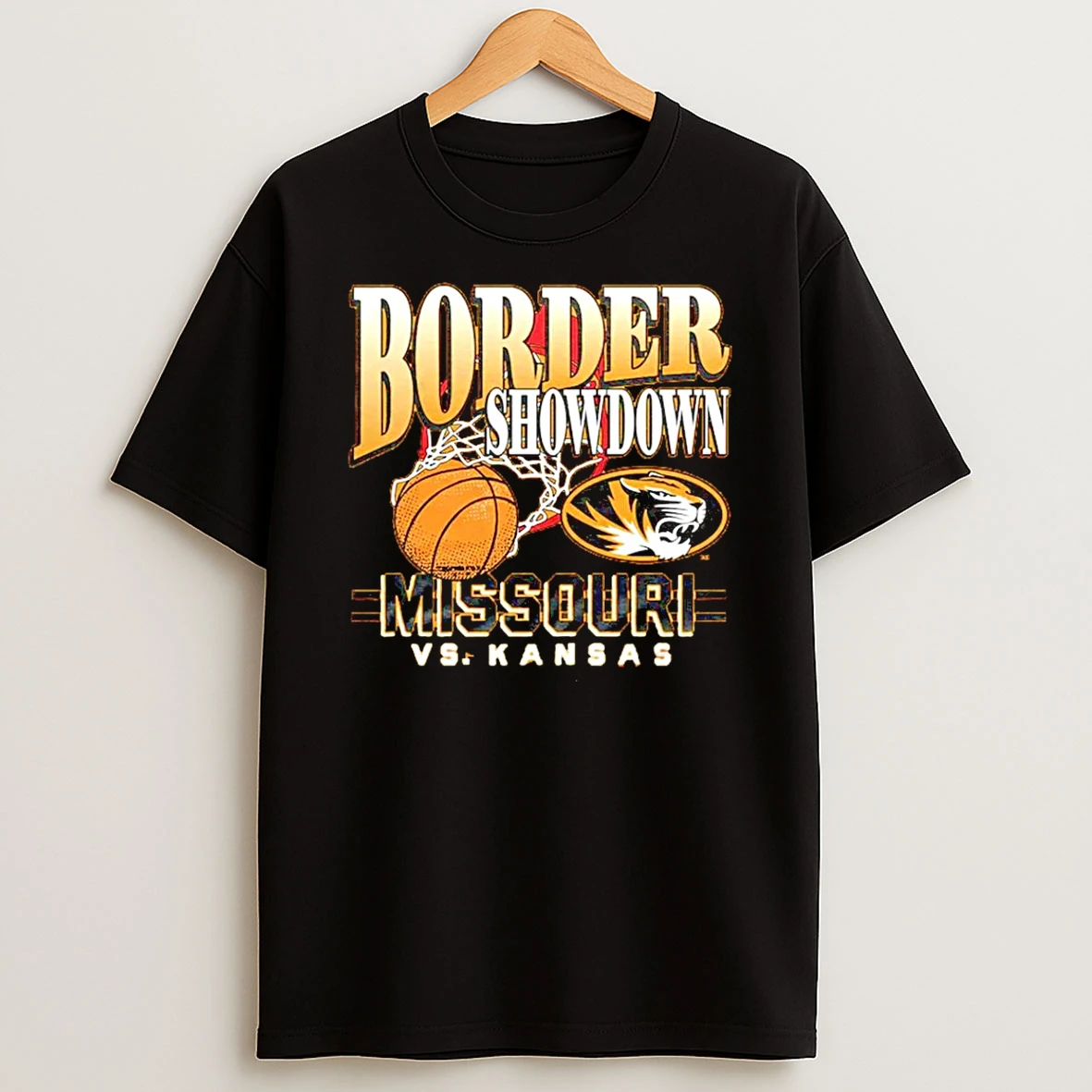 Kansas Jayhawks Vs Missouri Tigers 2025 Border Showdown Shirts