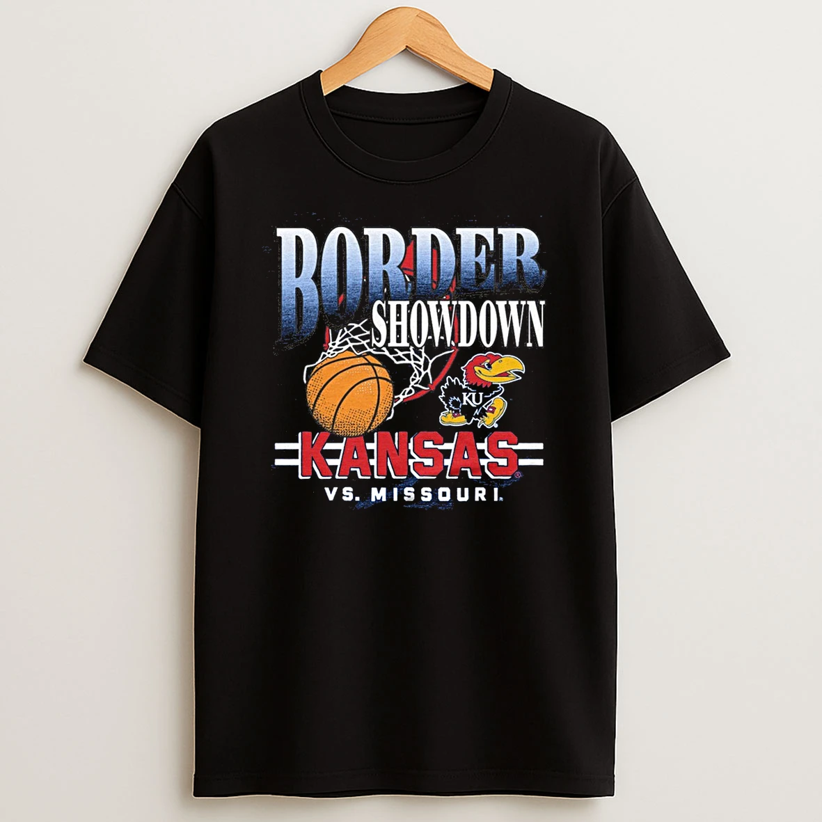 Kansas Jayhawks Vs Missouri Tigers Basketball Border Showdown 2025 Shirts